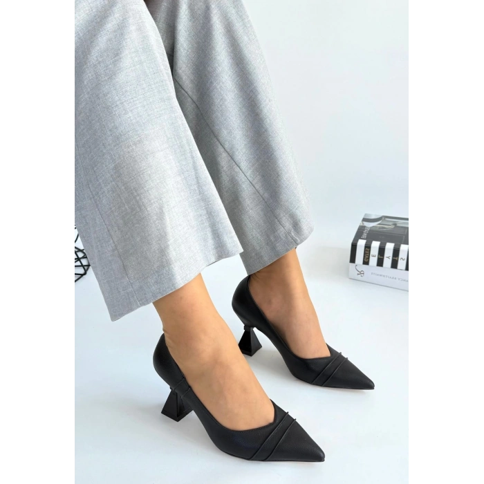 Wande Bej Cilt Topuklu Ayakkabı