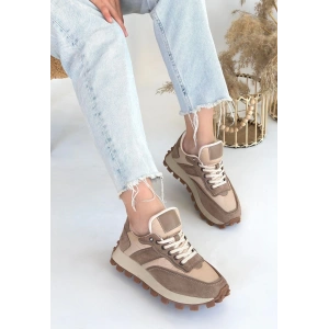 Berty Vizon Süet Bağcıklı Spor Ayakkabı