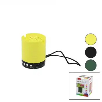 BLUETOOTH WİRELESS SPEAKER HOPARLÖR USB - TF - AUX - MIC DC5V TELEFONLUK YUVALI (5069)