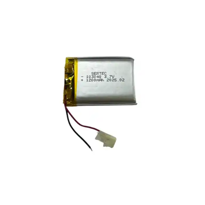 103040 3.7V 1200mAh Li-Polymer Pil Devreli/1.5A