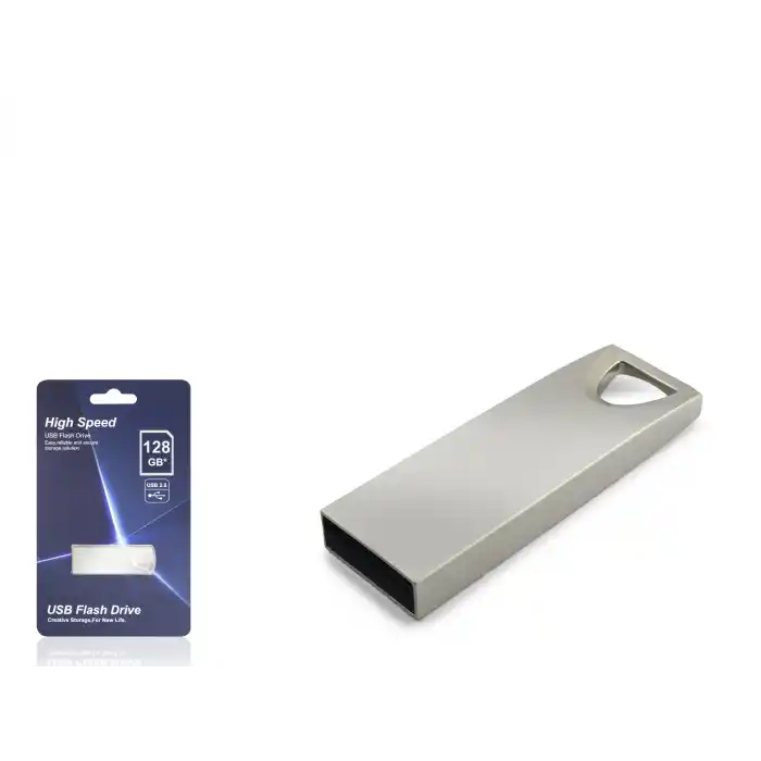 128 Gb Usb 2.0 Metal Gövde Flash Bellek ELBA-128M