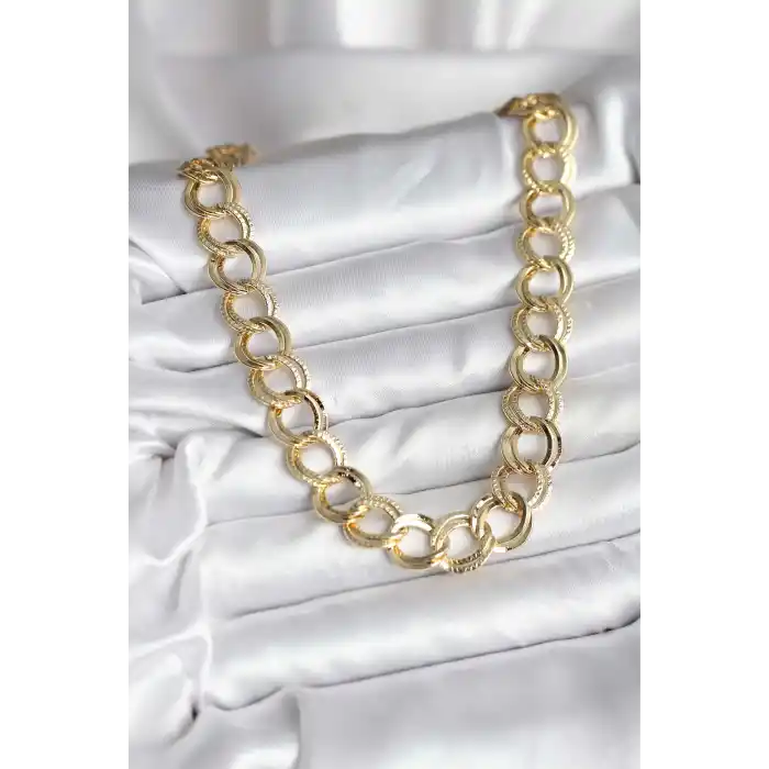 14K Gold Renk Kaplama Samanyolu Model CM Kadın Kolye