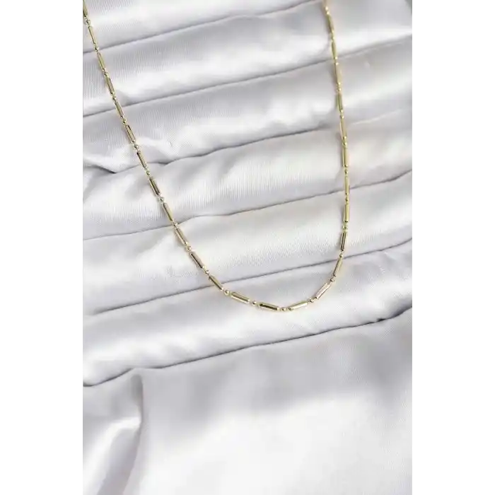 14K Gold Renk Kaplama Zincir Model CM Kadın Kolye