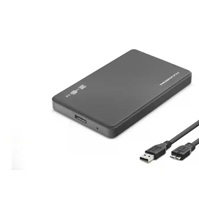 2.5 Sata Hdd/Ssd Harici Disk Kutusu Usb 3.0 Micro-B - Siyah HDX1752S