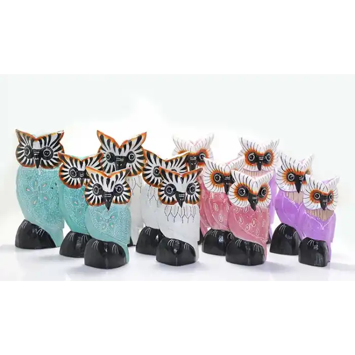 3Lü Ahşap Baykuş No:5