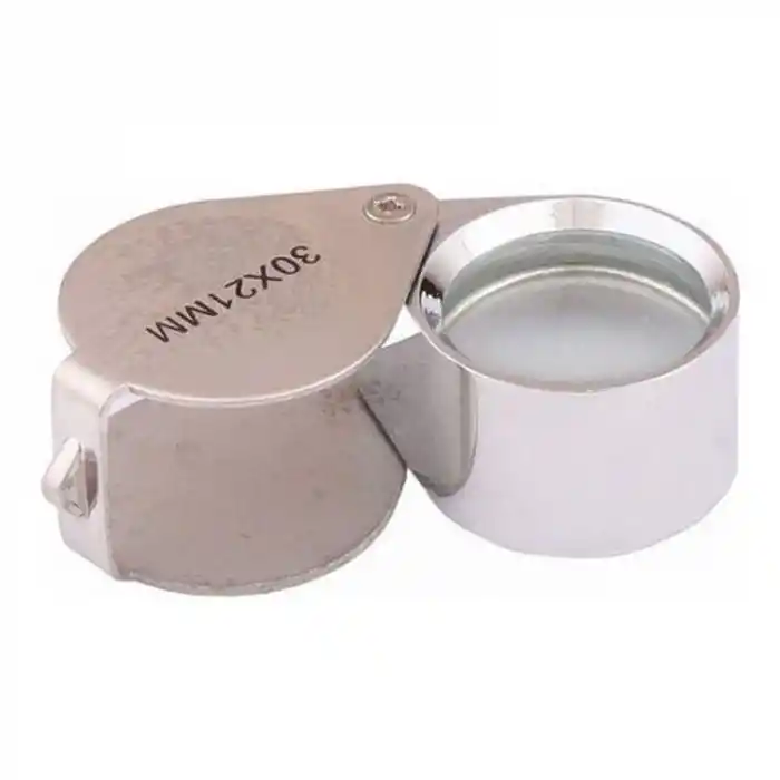 30X21 Full Çelik Kaplı Büyüteç Lüp