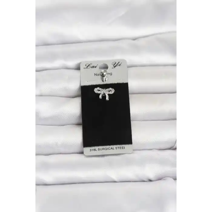 316L Cerrahi Çelik Fiyonk Model Göbek Piercing