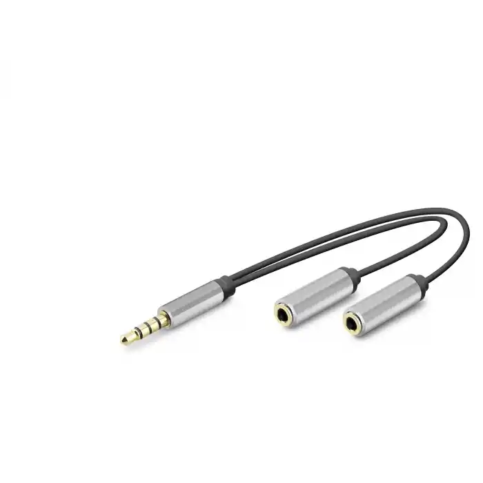 3.5 Mm Kulaklık Mikrofon Ayırıcı Kablo 23 Cm HDX1087