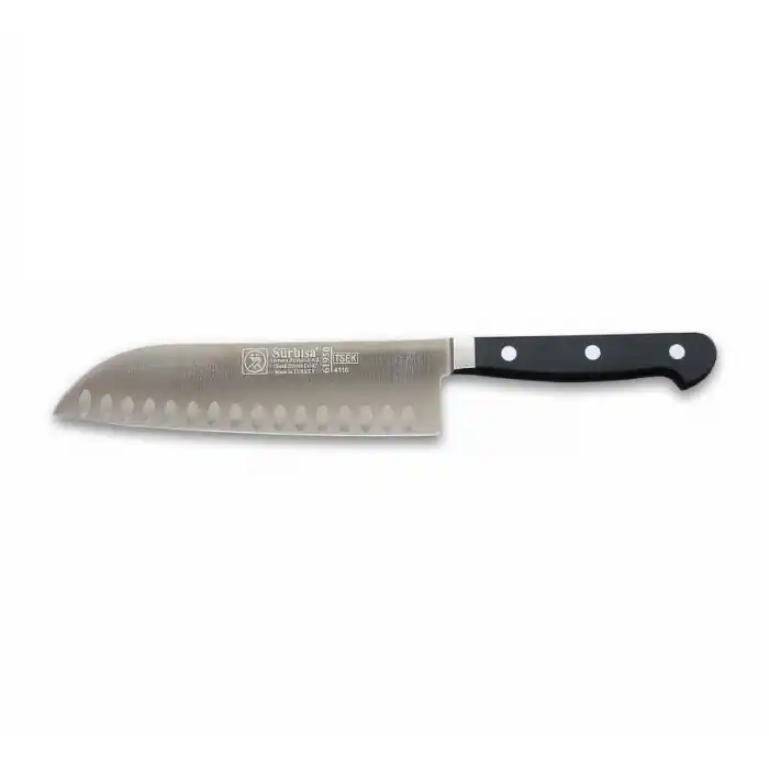 61950 - Sıcak Dövme Oluklu Santoku Bıçağı 18 cm