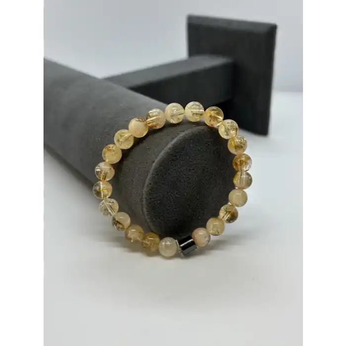 Sitrin Doğal Taş Bileklik