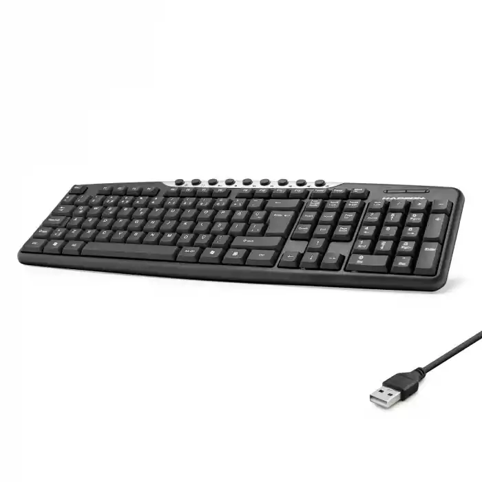 Ablolu Multımedıa Klavye Q Siyah HD803