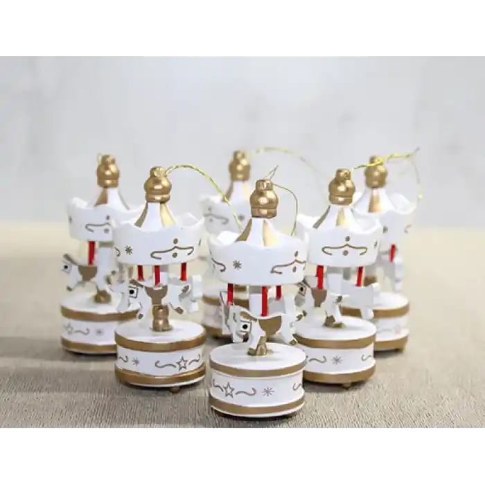 Ahşap 6Lı Dekoratif Atlı Karınca Alk4393