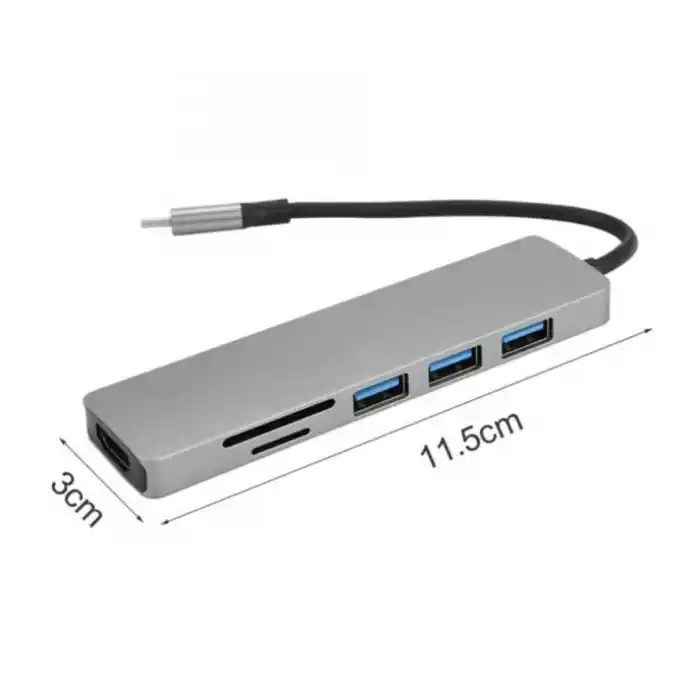 Airsky Hc74C 6 İn 1 Hdmı Çevirici