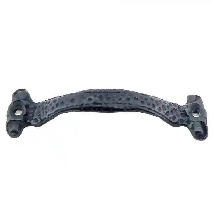 Antika Tarz Dekoratif Pirinç Anıt Mobilya, Çekmece Kulbu - 28x100 mm, Oksit