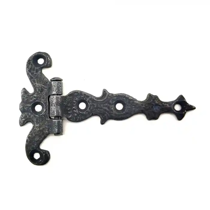 Antika Tarz Dekoratif Pirinç Kuyruklu Menteşe - 63x100 mm, Oksit