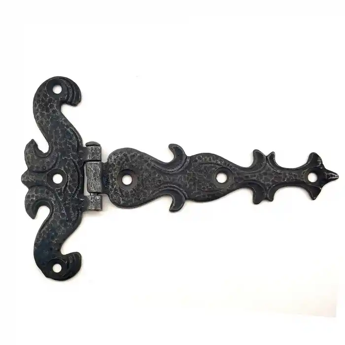 Antika Tarz Dekoratif Pirinç Kuyruklu Menteşe - 94x147 mm, Oksit