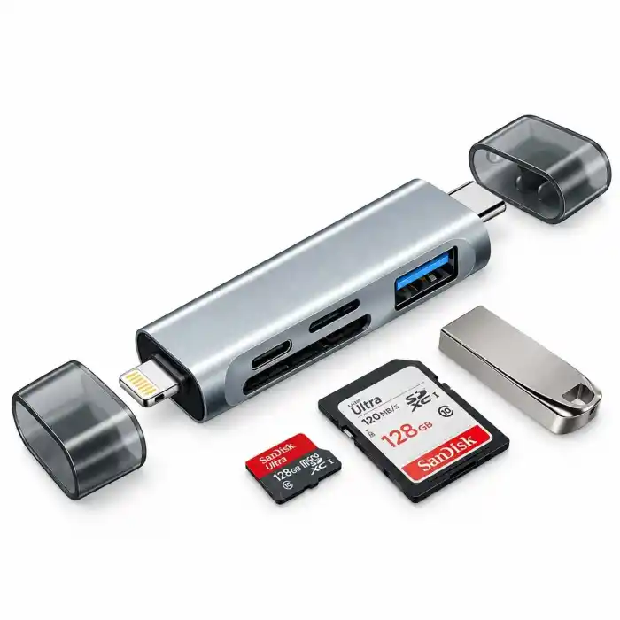 ATUD-65 Lightning Type C Card Reader ZR1375