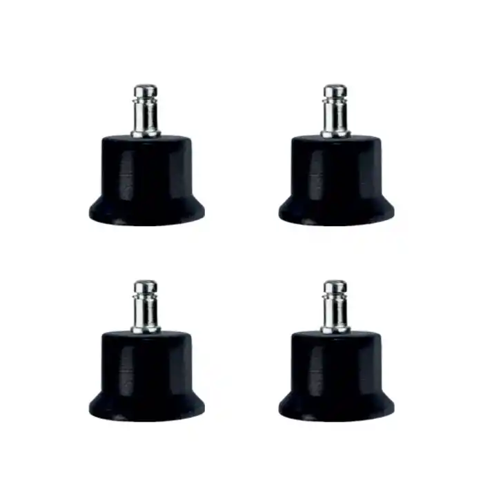 Bekleme Ayak Geçmeli Pimli - 50MM - Siyah 11MM HKS282 - 4 Adet