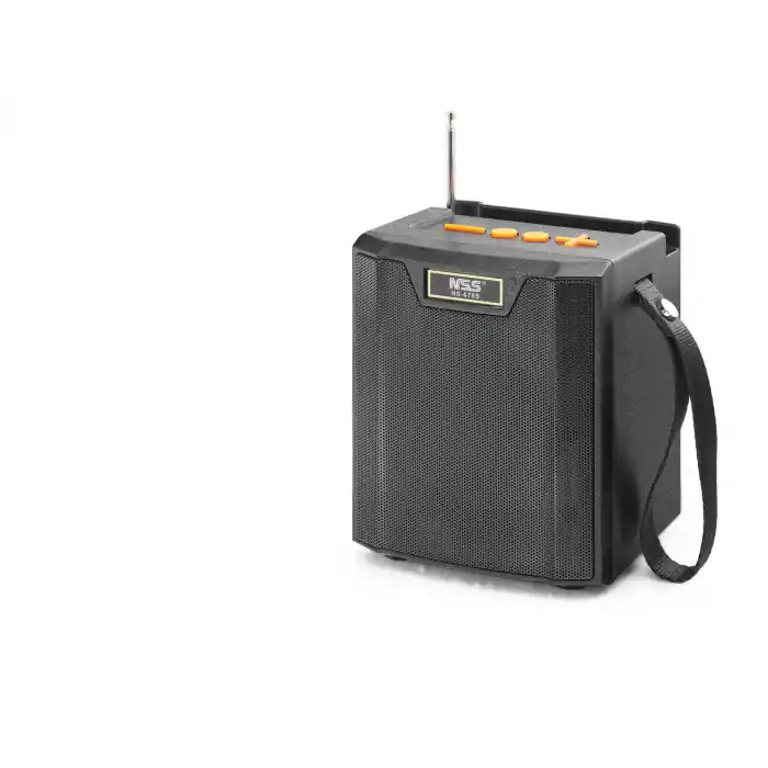 Bluetooth Fm Radyo Tws Usb Tf Aux Solar Şarjli Taşinabilir Kamp Hoparlör NS678S