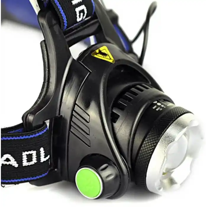 Boruit Led Kafa Feneri 2000Lm Xm-L T6 2000 Lumens 3 Modlu