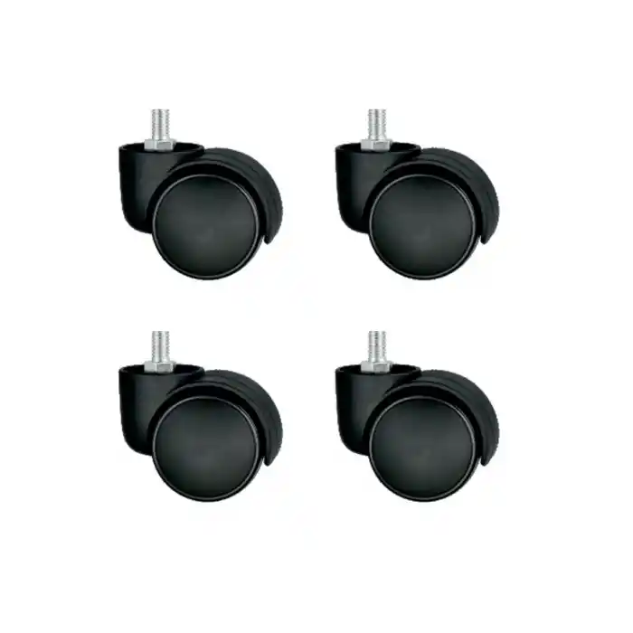 Bürosit Plastik Vidalı Teker - 50MM HKS152 - 4 Adet