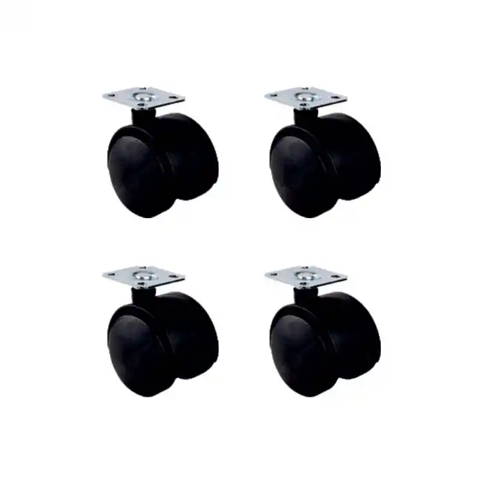 Büyük Plastik Tablalı Teker - 50MM HKS126 - 4 Adet