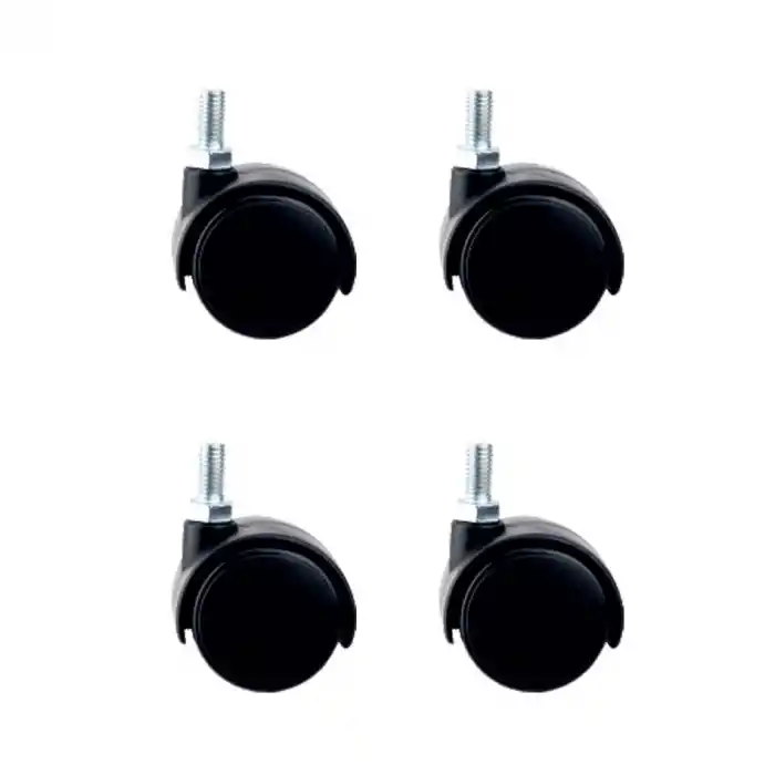 Büyük Plastik Vidalı Teker - 50MM HKS127 - 4 Adet