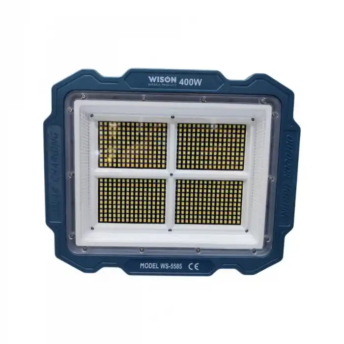 Çok Fonksiyonlu 3 Solar Panelli 400W Spot Aydınlatma WS-5585