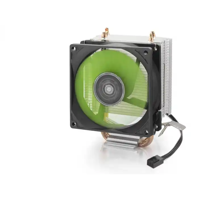 Cpu İşlemci Soğutucu 2 Bakır Borulu - Siyah ND2607