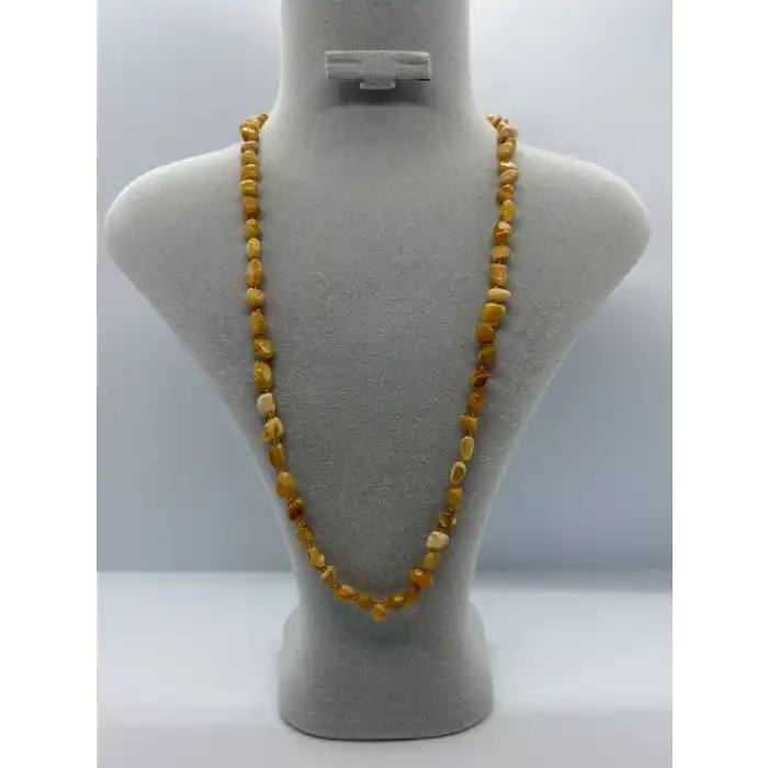 Damla Kehribar Kolye