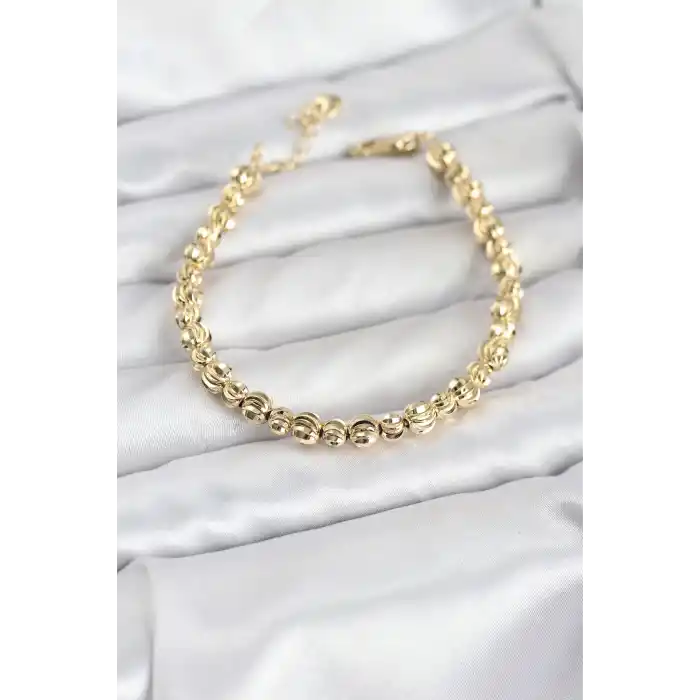 Dorika Model Pirinç Kadın Bileklik