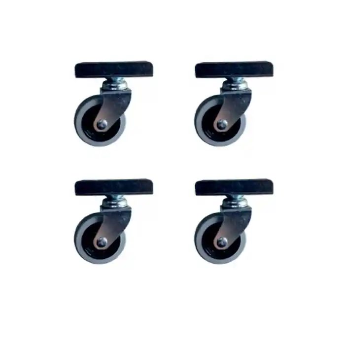 Furç Uzun-Sunta Bilyalı Teker - 20x50 - Gri - 18MM HKS184 - 4 Adet