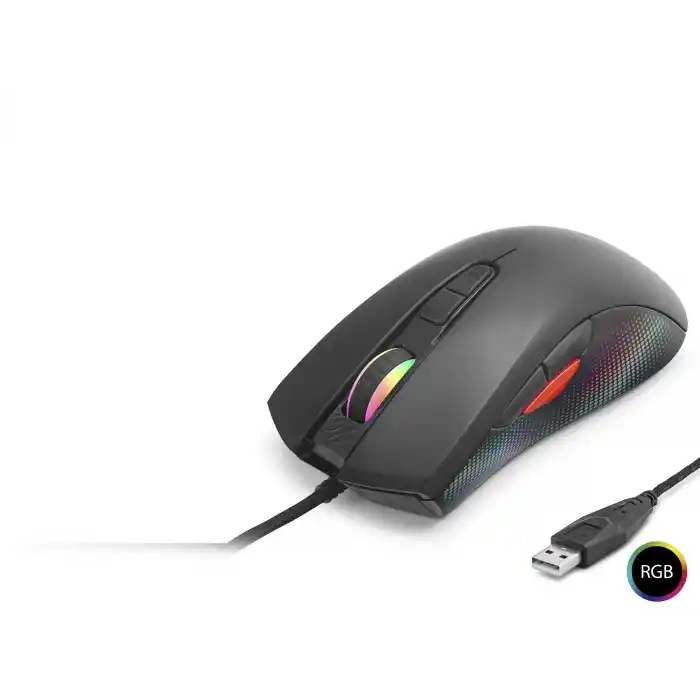 G802 Mouse 7200 Dpi 8 Tuş 1000 Hz Rgb - Siyah