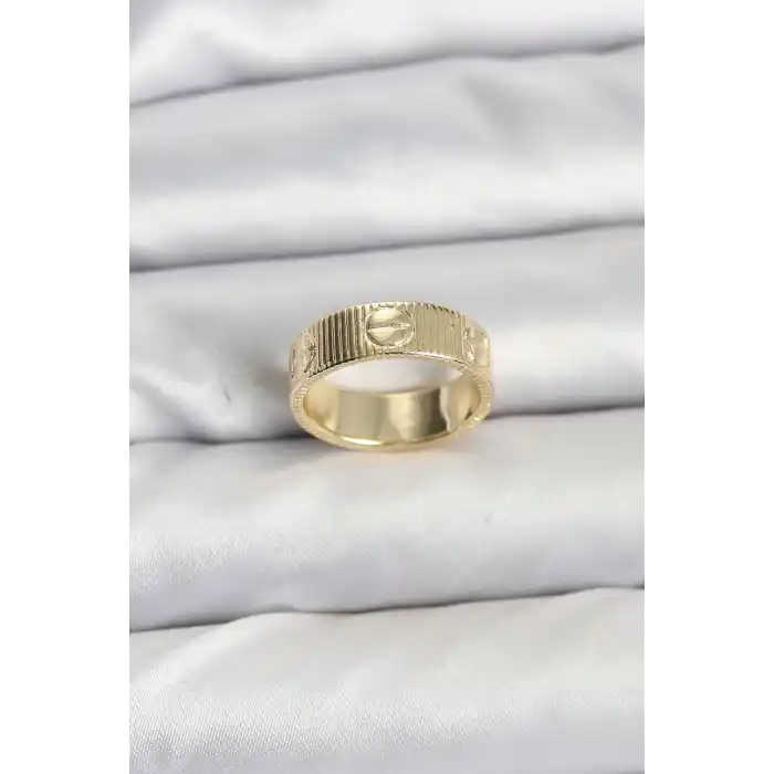 Gold Renk Model Kadın Yüzük