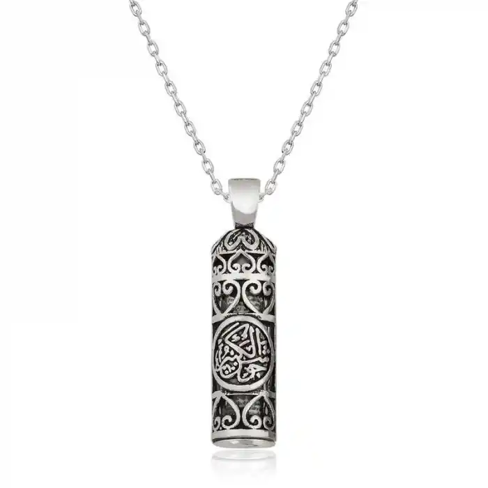 Gümüş Cevşen-ül Kebir Kolye