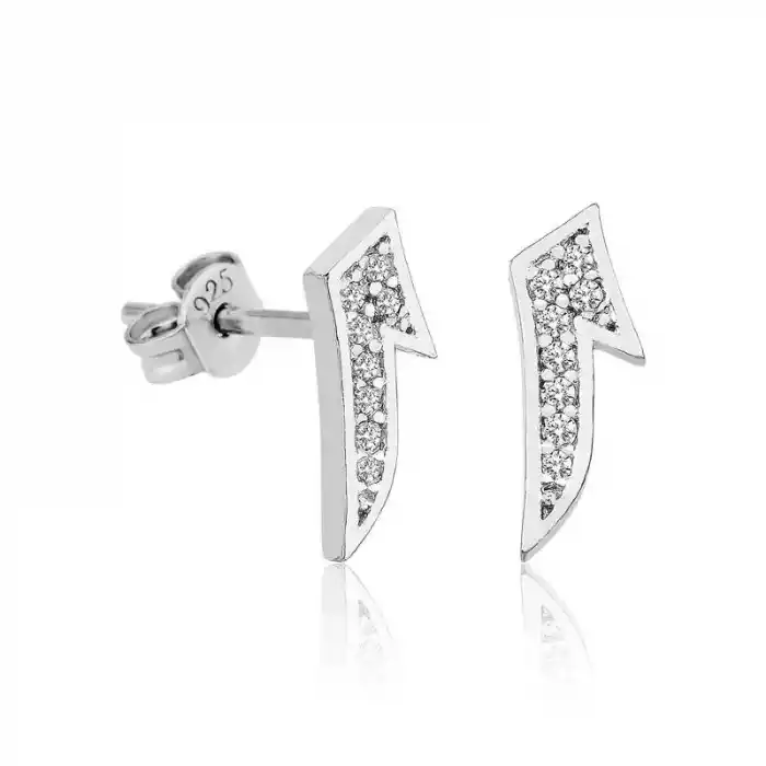 Gümüş Elif Bayan Küpe