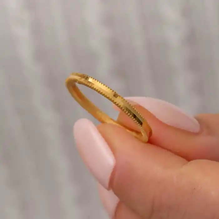 Gümüş Gold Ajda Kadın Yüzük