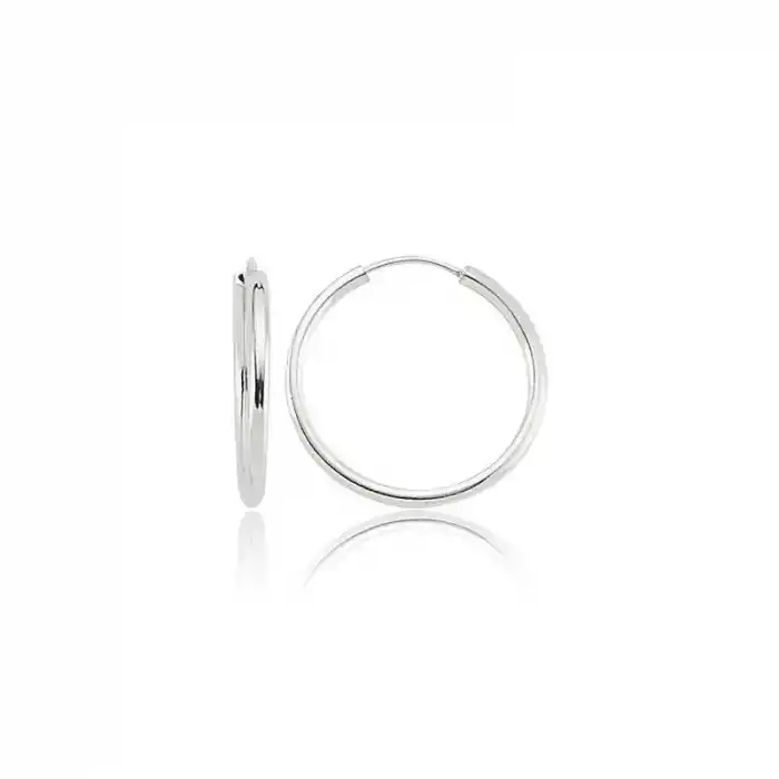 Gümüş Halka Küpe