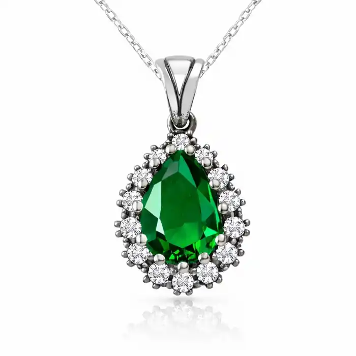 Gümüş Hürrem Sultan Bayan Kolye