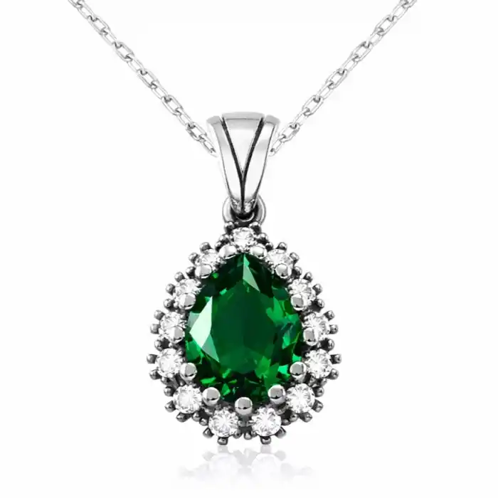 Gümüş Hürrem Sultan Bayan Kolye