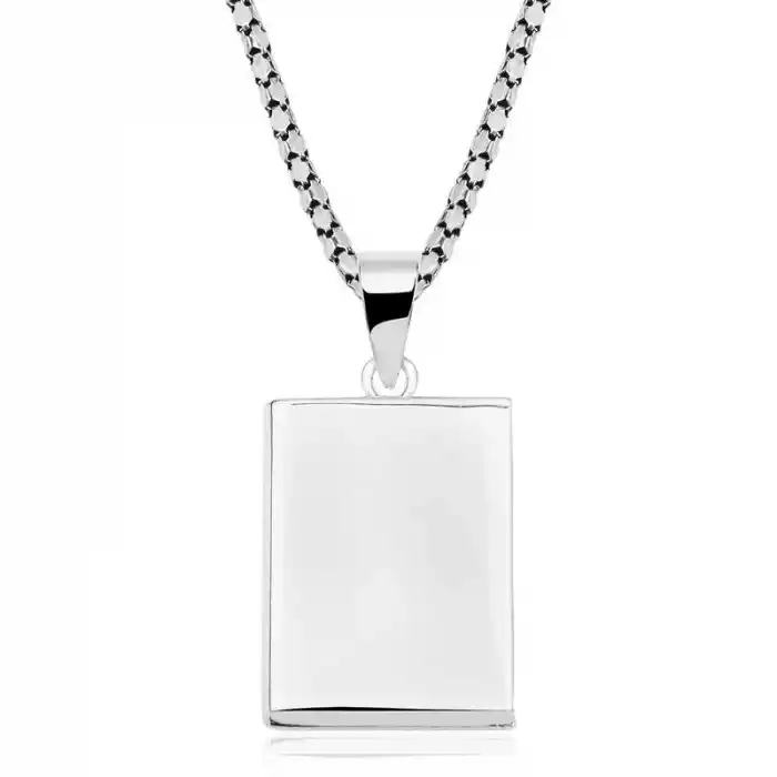 Gümüş İçi Açılabilen Cevşen Kolye