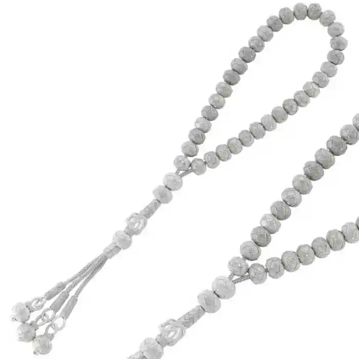 Gümüş Kazaziye Tesbih