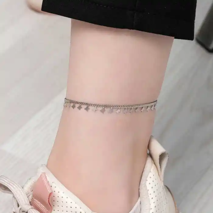 Gümüş Kelebek Halhal