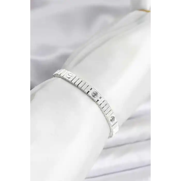 Gümüş Renk VIP Seri Bileklik