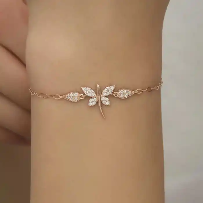 ​Gümüş Rose Yusufçuk Kadın Bileklik