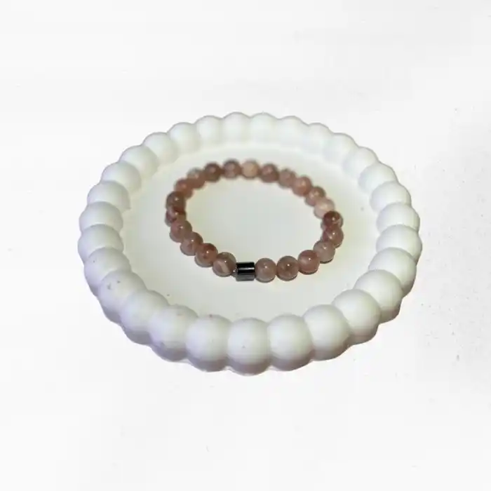 Güneş Taşı Doğal Taş Bileklik