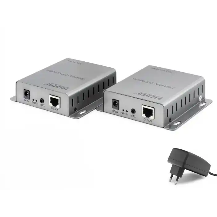 Hdmı Kvm Ip Extender Loop Out Ir 1080p 60 Hz 200 M HDX1343