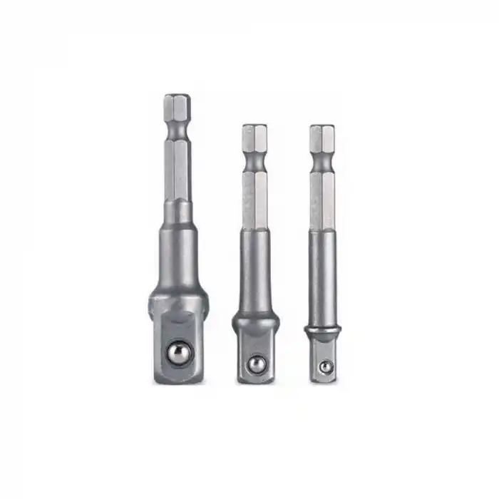 Hex Plus Lokma Adaptörü 3 Parça Set 1/4-3/8-1/2 MM DMX4712