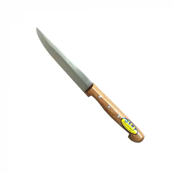 H.M. Paslanmaz Bursa Sebze Bıçağı 11 cm, Ahşap Sap