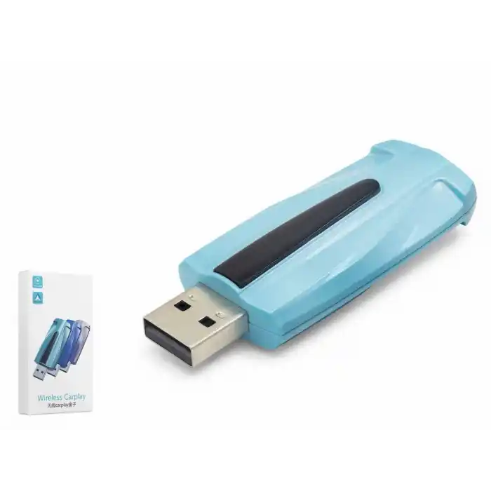 Kablosuz Carplay Android Auto Adaptörü Bluetooth 5.0 5 Ghz Wifi Usb - Çok Renkli HDX1421